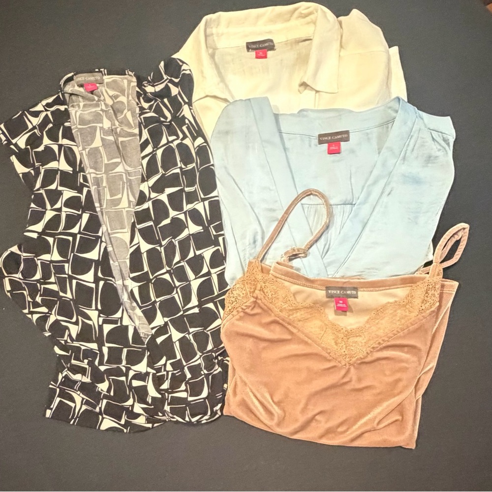 Vince Camuto Women's Bundle-3 tops and 1 dress
